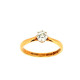 Pre Owned 18ct Diamond Solitaire Ring ZT722